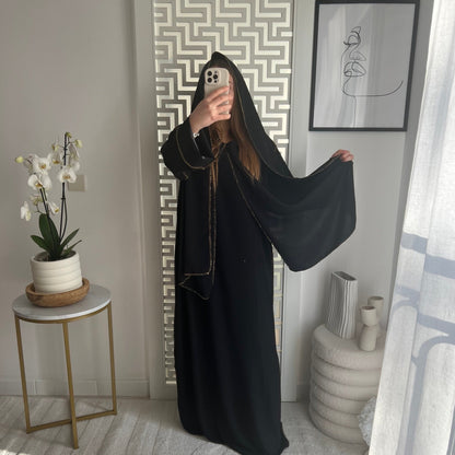 Robe Abaya Strass